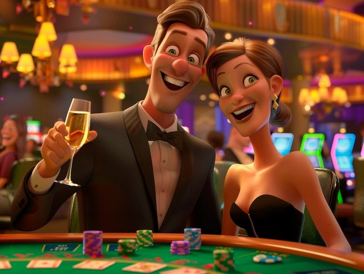 Dealer interaction and chat during Lucky Twins rounds on pagcor4d